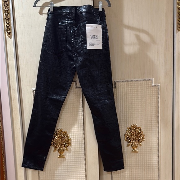 Frame Denim Black Skinny Jeans - Picture 6 of 6